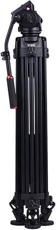Kingjoy VT-3500 Professional Heavy Duty Video Tripod with VT-3530 Fluid Head