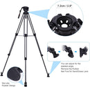 Kingjoy VT-3500 Professional Heavy Duty Video Tripod with VT-3530 Fluid Head