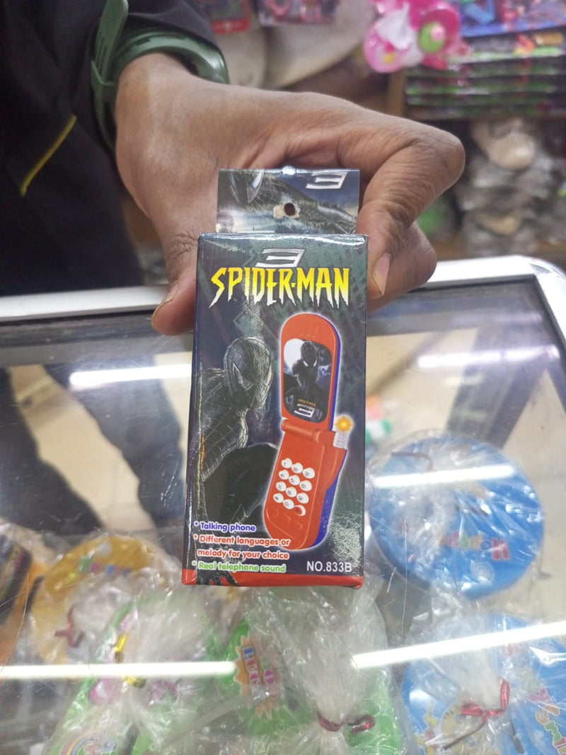 Toy Cell Phone Kids Play Phone with Light Sounds