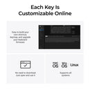 Keychron V5 Max QMK/VIA Wireless Custom Mechanical Keyboard – Provides a smooth and customizable typing experience for productivity and everyday use
