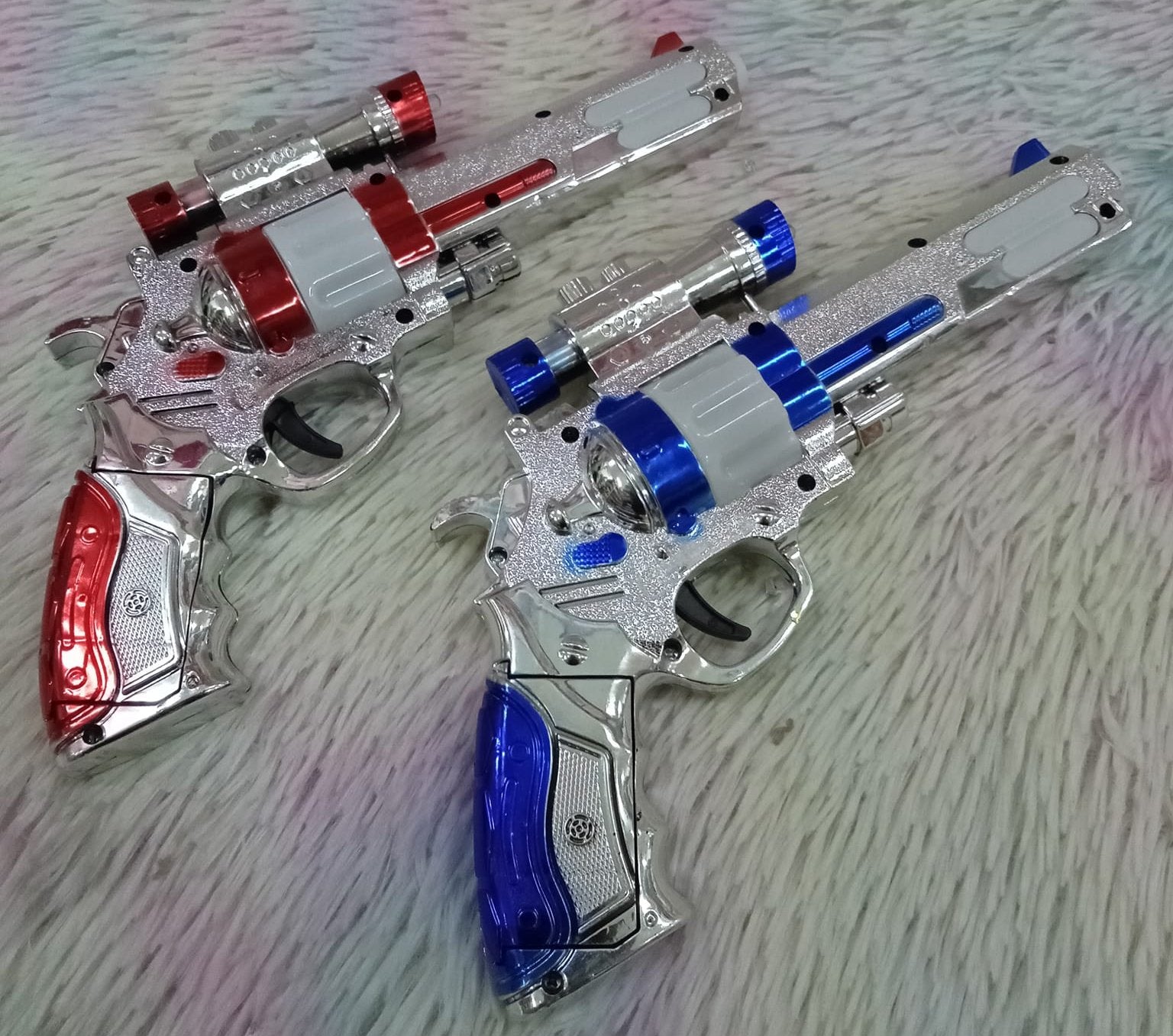Kids Toy Silver Gun with Light and Sound|Digital Store|Nairobi, Kenya