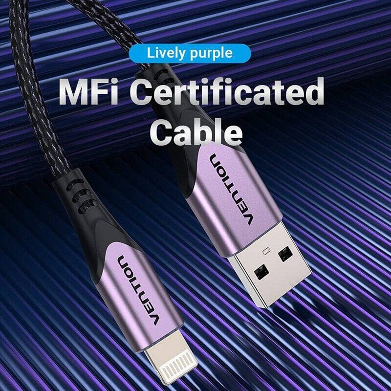 Vention LABVF USB 2.0 A Male to Iphone Lighting Male Cable 1 M