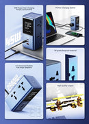 LDNIO SC2 45W PD charger desktop power station with universal sockets