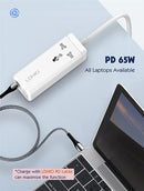 LDNIO SC1418 65W Multifunction Universal Power Adapter 