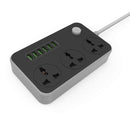 LDNIO SC3604 Power Strip With 3 Universal Socket, 6 USB Charging Ports  Power Extension
