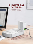 LDNIO SCW3451 2500W 10A Smart WiFi Extension Power Strip