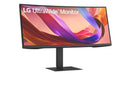 LG 34U650A-B 34 Inch WQHD 1440p IPS 100Hz UltraWide Curved Monitor – For Professional Workstations, Gaming, Office Productivity, and Multimedia Applications
