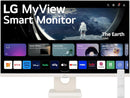 LG 32SR50F-W 31.5” FHD Smart Computer Monitor – webOS, Built-in Speakers, Wireless HDMI Connectivity