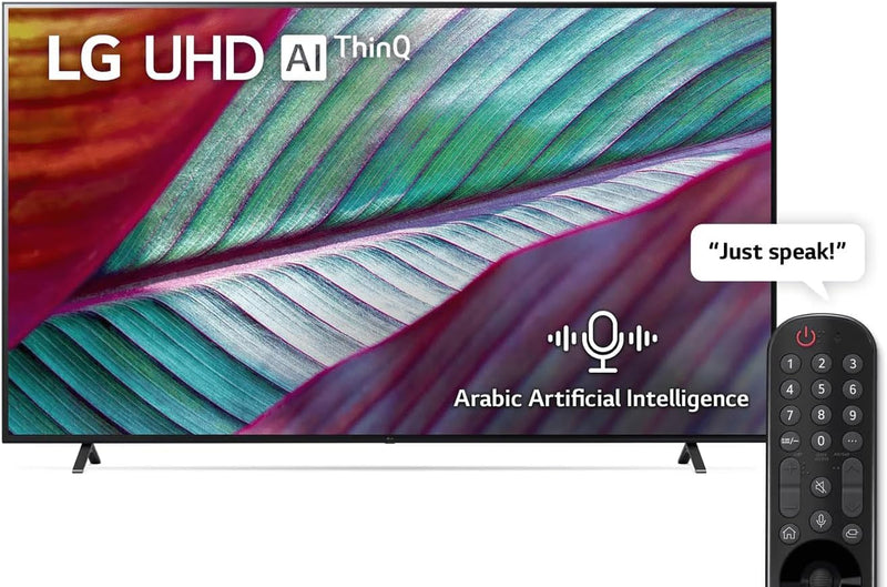 LG 55UR78006 55-inch UHD 4K Smart TV with AI, Magic Remote, and webOS