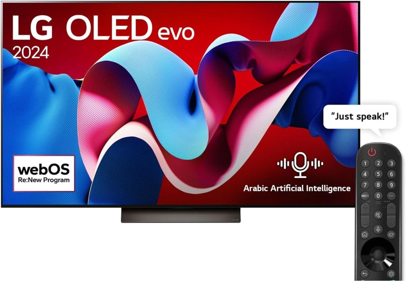 LG 77C4 77-inch 4K OLED Smart TV with webOS 24