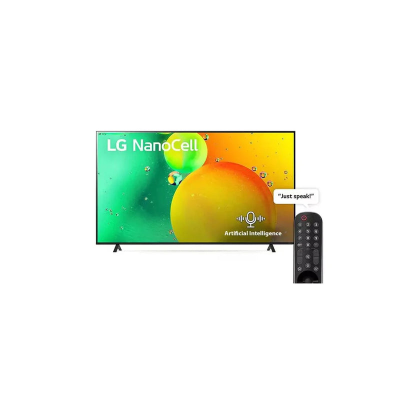 LG 75NANO776 75-inch 4K UHD Smart TV with webOS