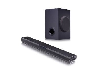 LG SQC1 2.1 Channel Soundbar with Wireless Subwoofer 