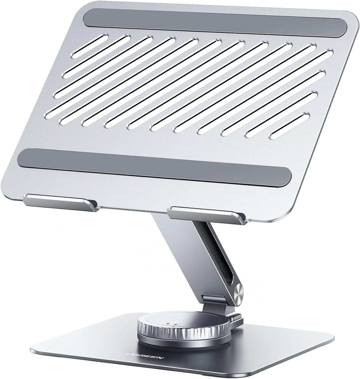 UGREEN LP399 Laptop Stand for Desk Adjustable 360º Rotating Base Compatible  Stand (UG-40291)