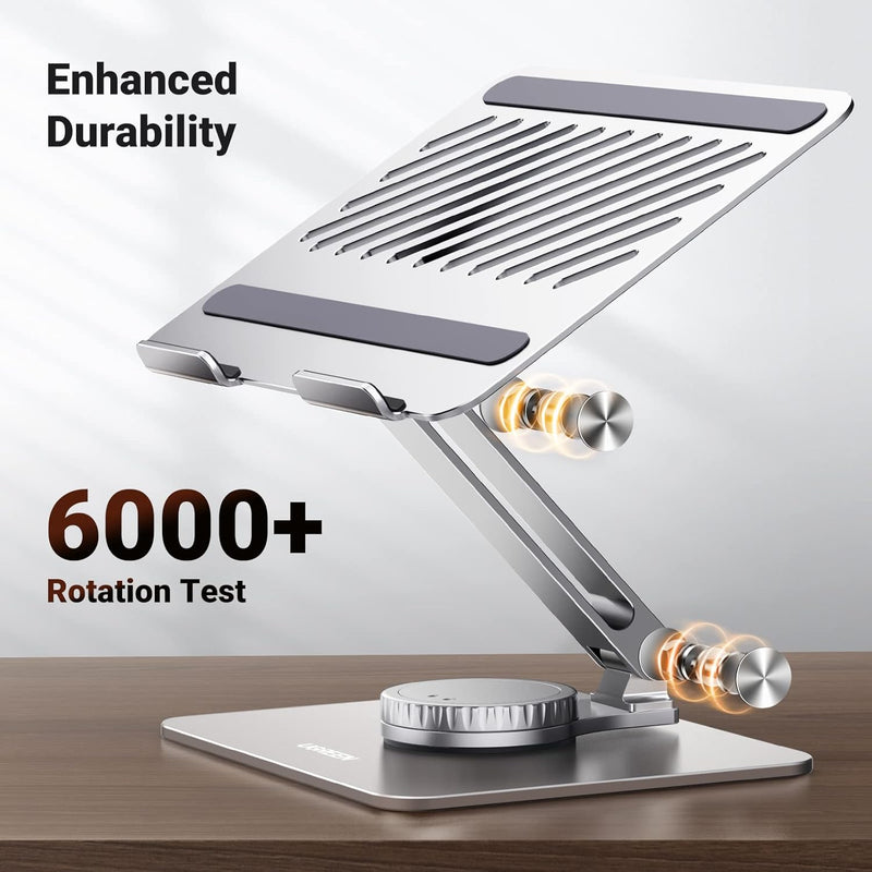 UGREEN LP399 Laptop Stand for Desk Adjustable 360 Rotating Base Compatible Stand (UG-40291)