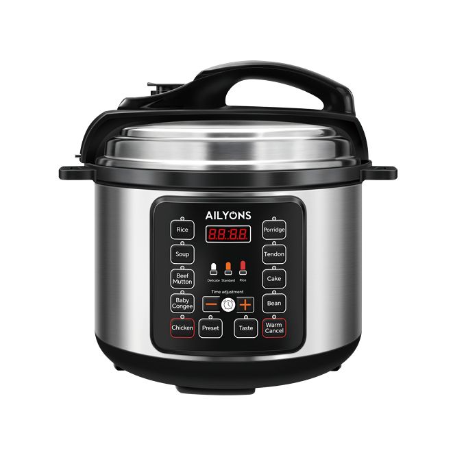 Ailyons LS-A1 5L Automatic Electric Digital Pressure Cooker | Digital ...