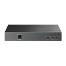 TP-Link LS109P 9-Port 10/100Mbps Desktop Switch – 8-Port PoE+ (65W), CCTV Plug & Play Switch