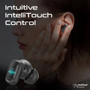 Promate LUSH-PRO TWS Earbuds with IntelliTouch – Premium True Wireless Noise-Cancelling Earbuds for Music, Calls, Gaming, Travel, and Professional Use