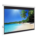 Electric motorized projector screen 240 x 240 cm (94 x 94 inches) for home, office and presentations 