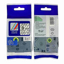 9mm clear label maker tape black on clear