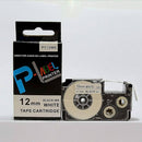 BYZ compatible label tape cartridge for Casio printers