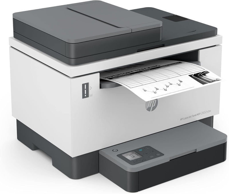 HP LaserJet Tank MFP 2602sdw – Mono All-in-One Printer with Duplex, ADF, Wireless, USB & Ethernet