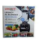 Legacy B03 2L Commercial Blender – A powerful high-capacity blender designed for fast, efficient blending, ideal for both home and commercial food preparation needs