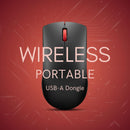 Lenovo 150 Wireless Mouse - Black-GY51L52638