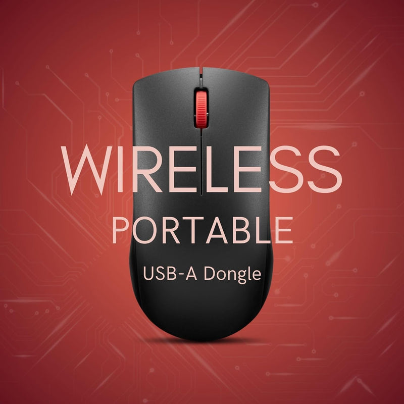 Lenovo 150 Wireless Mouse - Black-GY51L52638