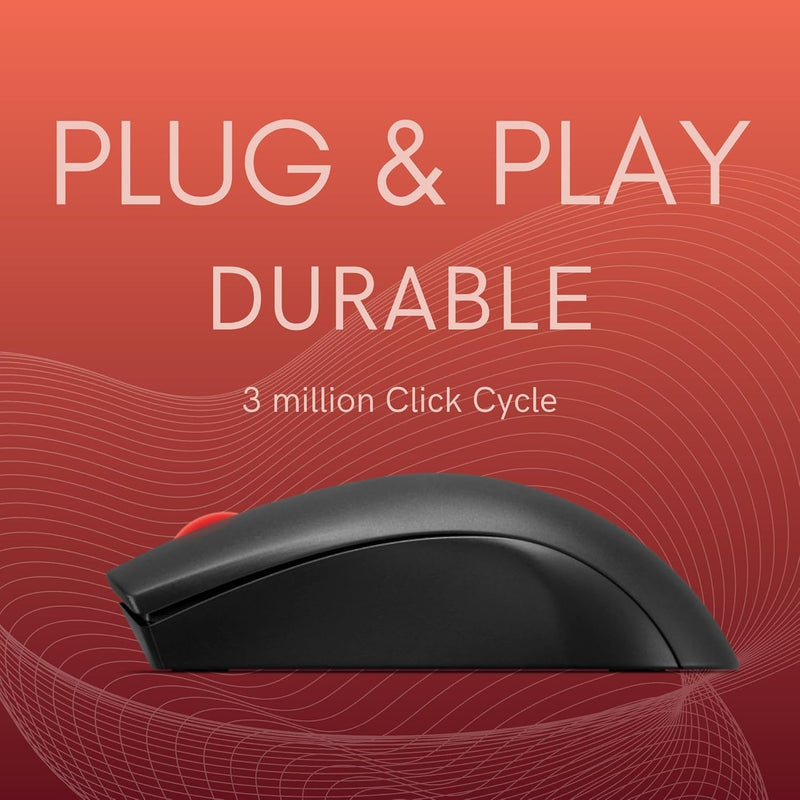 Lenovo 150 Wireless Mouse - Black-GY51L52638