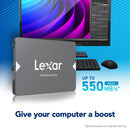 Lexar NS100 2.5” SATA 2TB Internal SSD - LNS100-2TRB