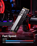 Lexar LNM790 2TB Internal SSD – M.2 2280 PCIe Gen4x4 NVMe | High-Speed Gaming & Performance Storage