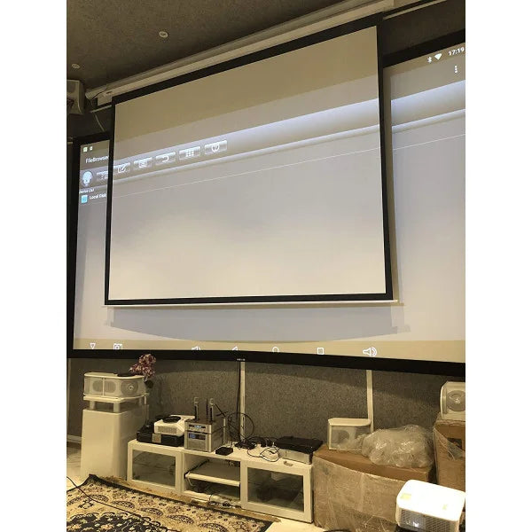 LightWave LW EPS -180E Electric Projector Screen  180cm x 180cm