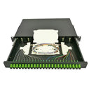 Lightwave LW-ODF-24LC-Load-RM Fiber Patch Panel – 24‑Port LC Rack‑Mount Fiber Distribution Panel for Professional FTTH, Data Center, and Enterprise Networking Installations