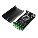 Lightwave LW-ODF-8LC-Load-Met Fiber Patch Panel – 8‑Port Metal Fiber Optic Distribution Panel for Professional FTTH, Data Center, and Networking Installations