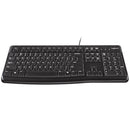 Logitech MK120 USB Keyboard and Mouse Combo 920-002562 – Provides reliable wired performance with comfortable typing and smooth mouse control for everyday office and home use