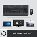 Logitech Signatire MK650 Keyboard and Mouse Combo 920-011004- Enhances productivity with comfortable typing and precise control for efficient everyday work and office use