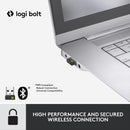 Logitech Signatire MK650 Keyboard and Mouse Combo 920-011004- Enhances productivity with comfortable typing and precise control for efficient everyday work and office use