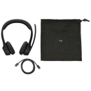 Logitech Zone 305 Bluetooth Headset with Dongle 981-001453 - Provides reliable wireless audio and clear communication for calls, meetings, and everyday professional use