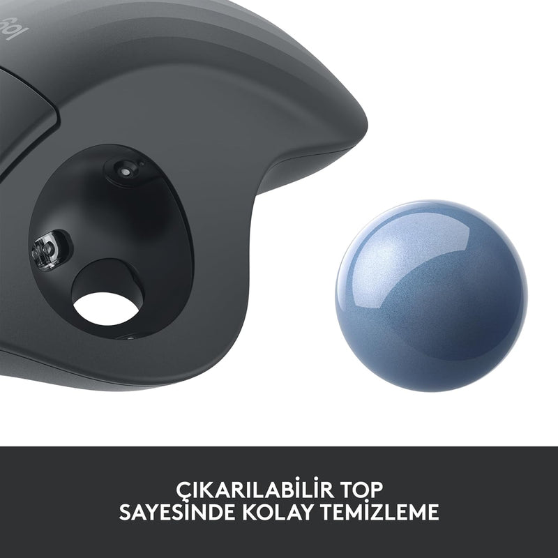 Logitech ERGO M575 Trackball Wireless Mouse (910-005872)