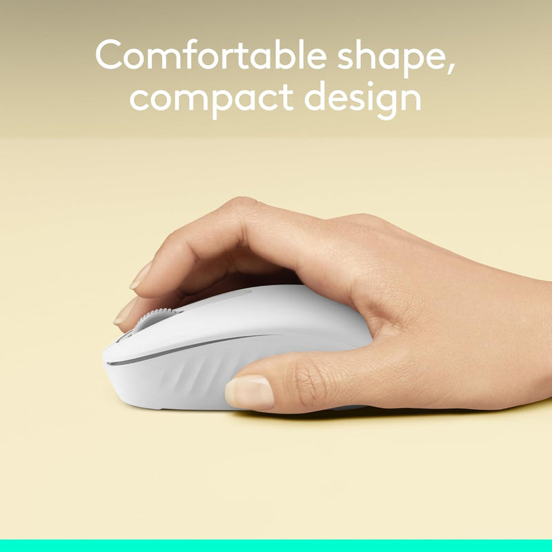 Logitech M196 Bluetooth wireless Mouse (White)