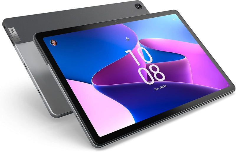 Lenovo Tab M10+ (Plus) - Gen 3, 4GB RAM, 64GB Storage, Front & Rear 8MP Camera, Android 12 or Later, Long Battery Life, 10" FHD Tablet