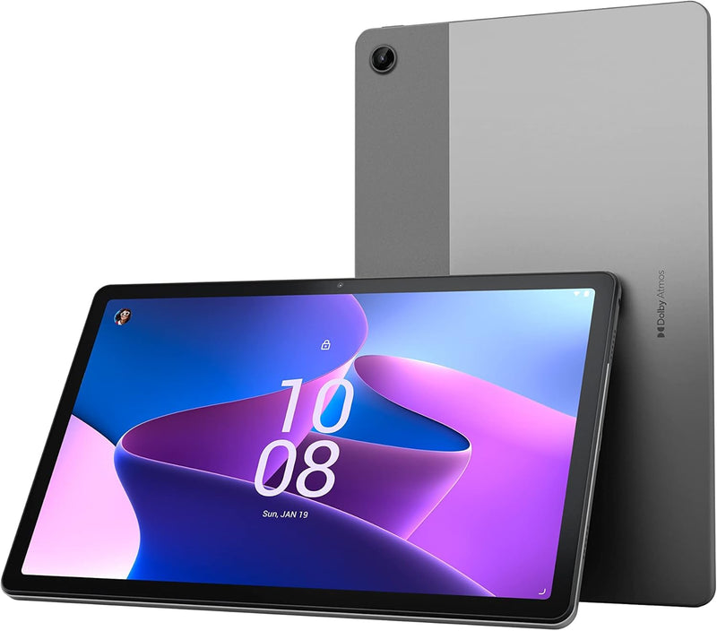 Lenovo Tab M10+ (Plus) - Gen 3, 4GB RAM, 64GB Storage, Front & Rear 8MP Camera, Android 12 or Later, Long Battery Life, 10" FHD Tablet