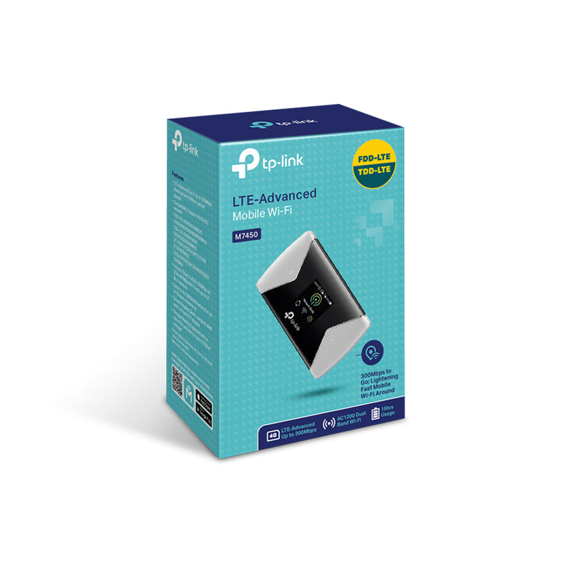 Tp-Link M7450 300Mbps LTE-Advanced Mobile Wi-Fi