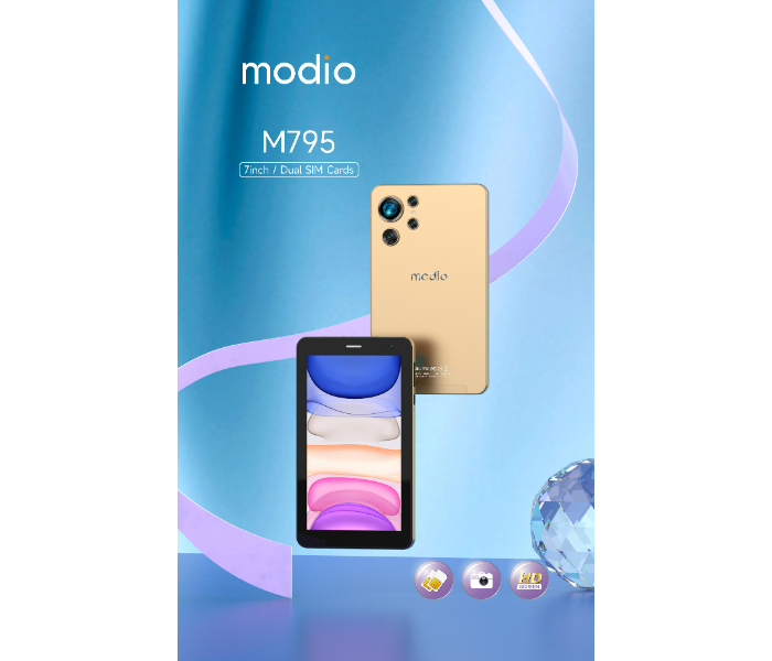 Modio M795 7-inch display tablet