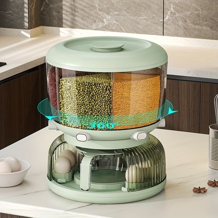  Multifunctional Cereals and Egg Organizer 