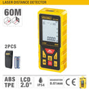Uyustools MDL060 Laser Distance Detector – Accurate Digital Range Finder 131ft 40m Measuring Tool with Compact Design for Home and Professional Use