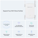 Mercusys ME50G AC1900 Wi-Fi Range Extender - High-performance dual-band signal booster that expands wireless coverage and strengthens stable internet connectivity across large spaces