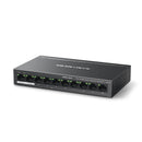 MERCUSYS MS110P PoE switch – Provides reliable power and network connectivity for IP cameras, access points, and small business setups