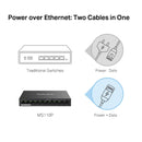 MERCUSYS MS110P PoE switch – Provides reliable power and network connectivity for IP cameras, access points, and small business setups