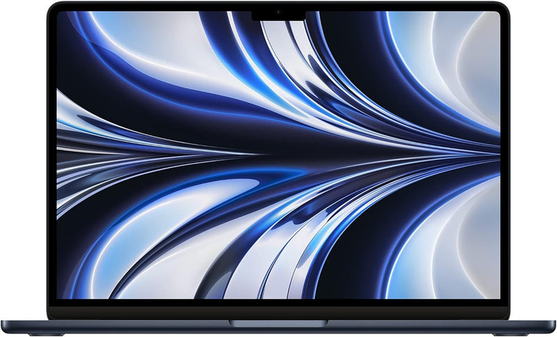 Apple MacBook Air M2 chip Laptop - Built for Apple Intelligence, 13.6-inch Liquid Retina Display, 8GB RAM, 512GB SSD Storage, Backlit Keyboard, 1080p FaceTime HD Camera, Midnight (MLY43LL/A)